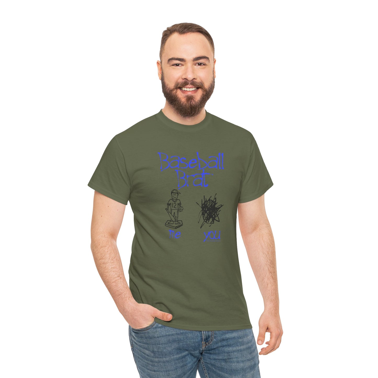 Baseball Brat Funny Humorous t-shirt,