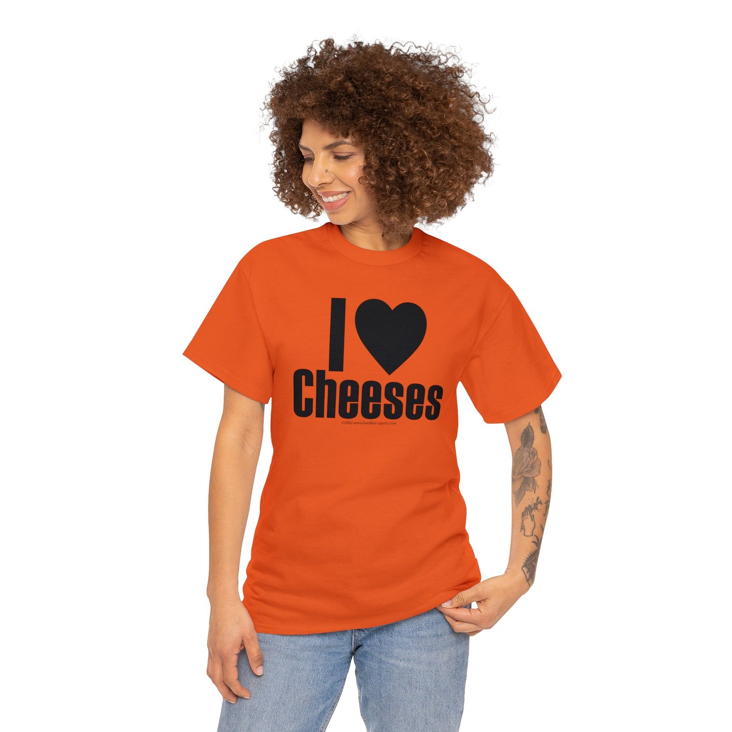 I Love Cheeses, Funny T-Shirt, Cheese Lovers Tee, I Love Jesus Parody, Christianity Spoof, Unisex Heavy Cotton Tee, Food T-Shirt,