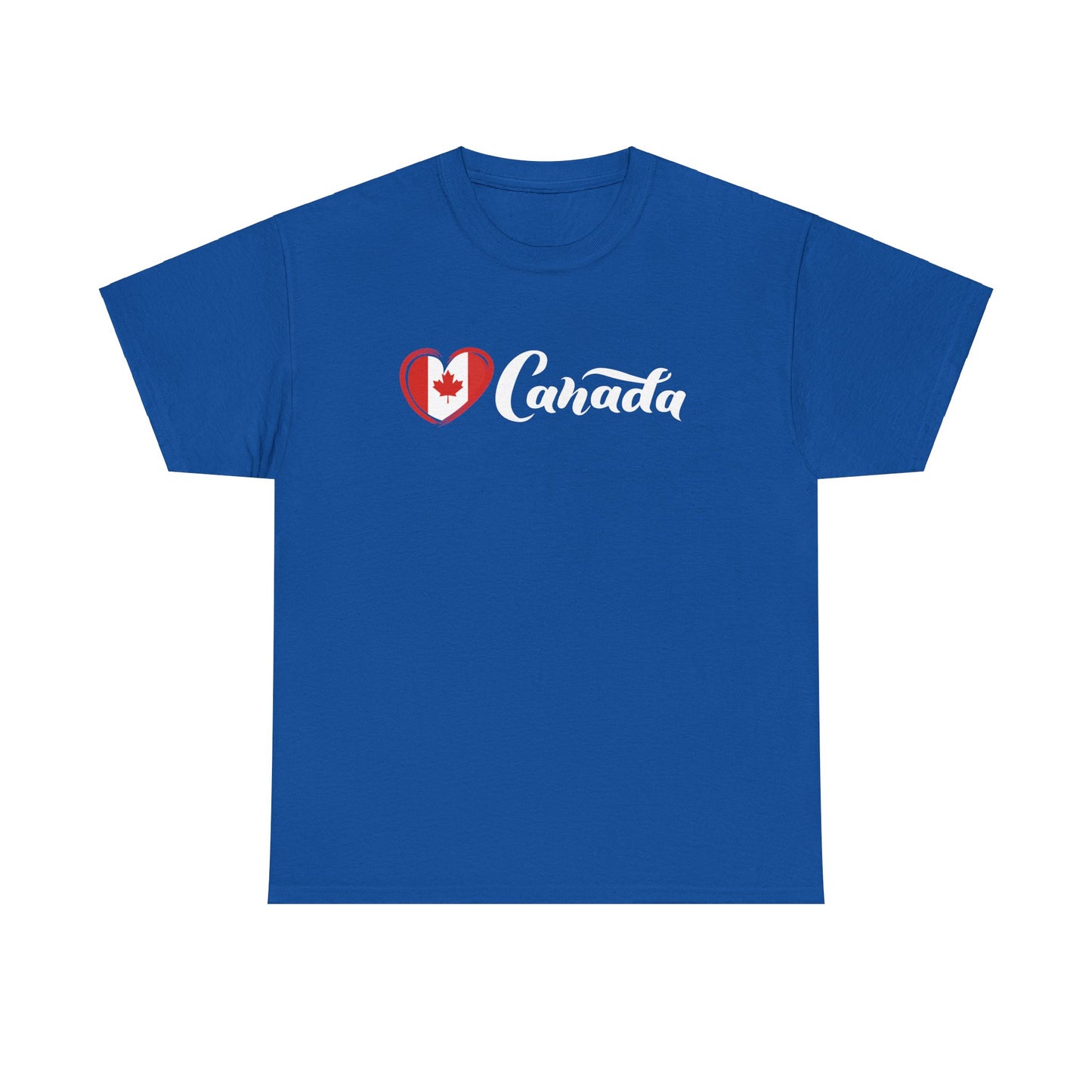 Love Canada Heart Flag T-Shirt, Canadian Pride, Classic Look, Tasteful design, Canada is not the 51st State of America,