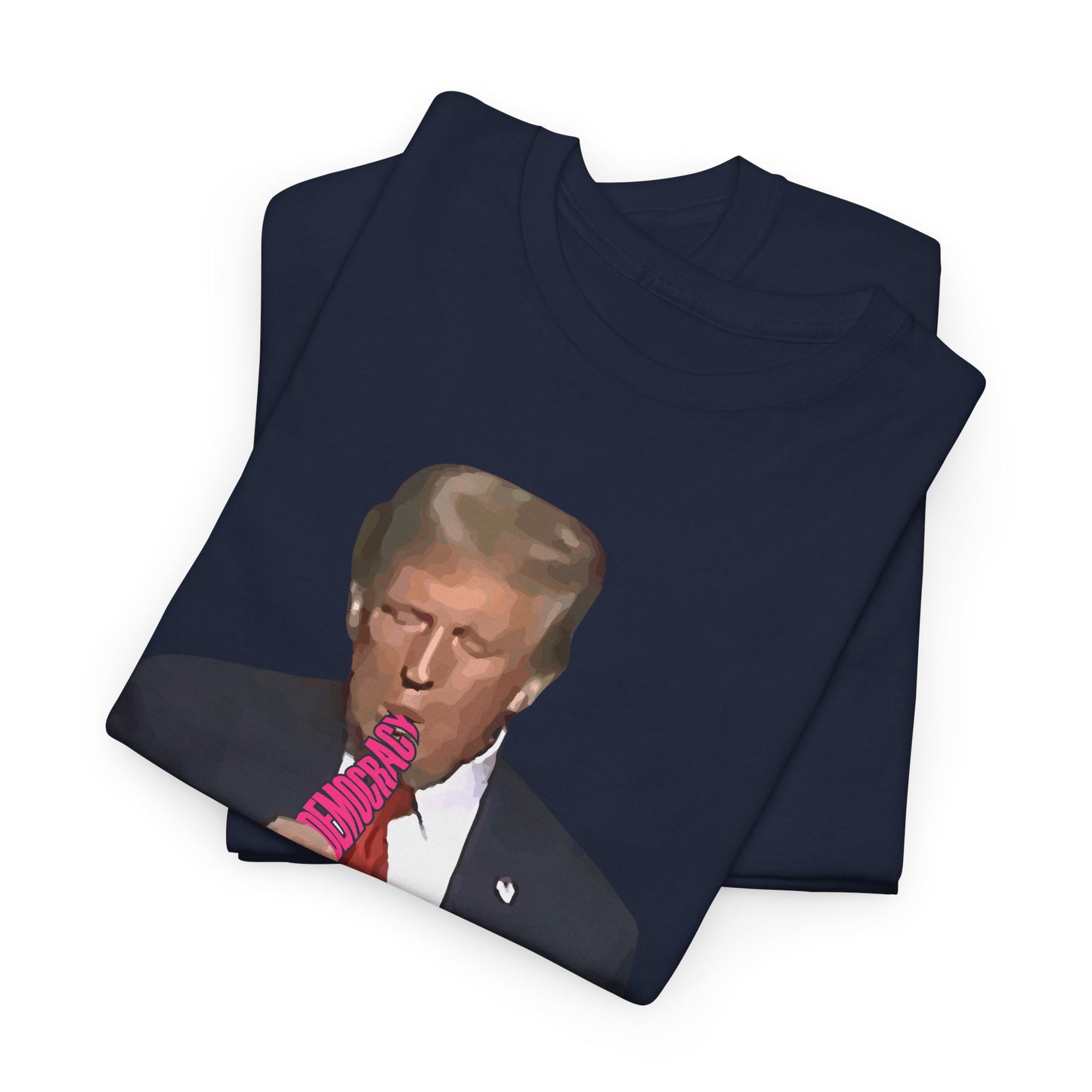 Graphic Tee Donald Trump Artistic Rendering Felon President Blow Job T-shirt