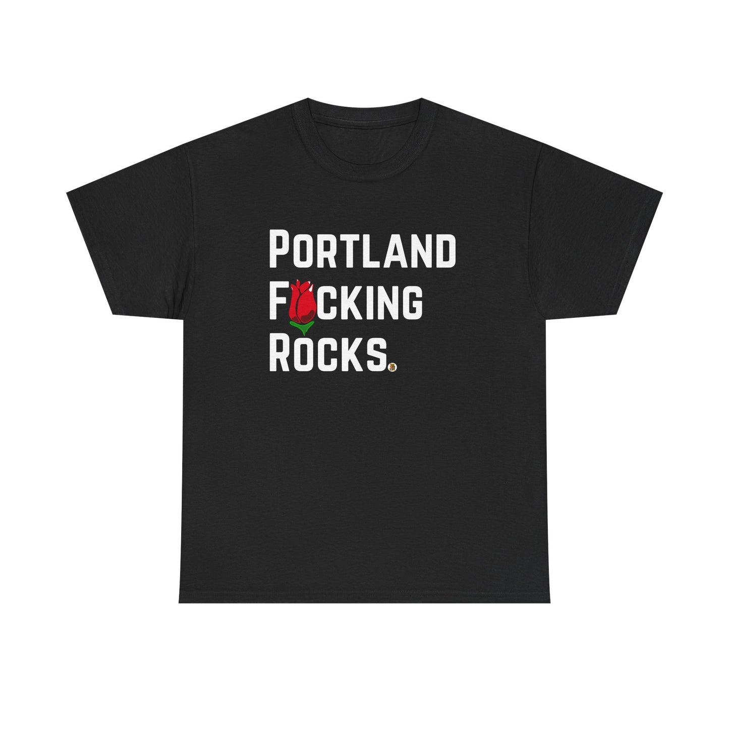 Portland F*cking Rocks T-Shirt - Positive Democracy Message Tee