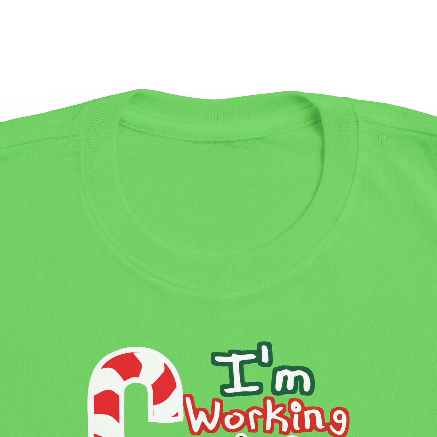 I'm working on Your Christmas Present Right Now Toddler T-Shirt, Christmas Kiddo Gift, Funny Toddler Potty Humor, T-Shirt, Christmas Tee