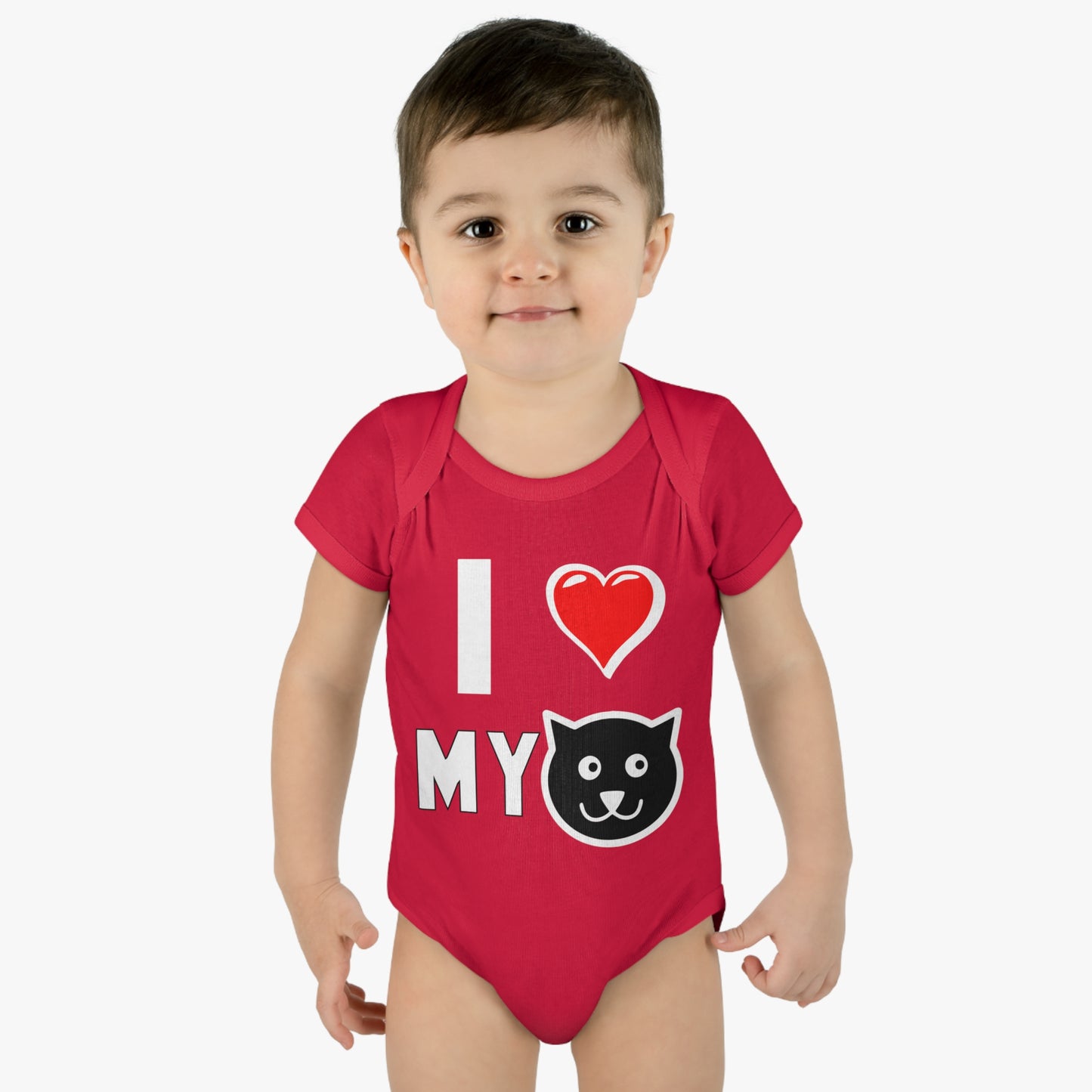 I love My Cat T-Shirt, Infant Heart My Cat, One Piece Bodysuit, Cats are Better Than Dogs, Fun Cat Lover Tee, Gifts for Cat Parents, Shower