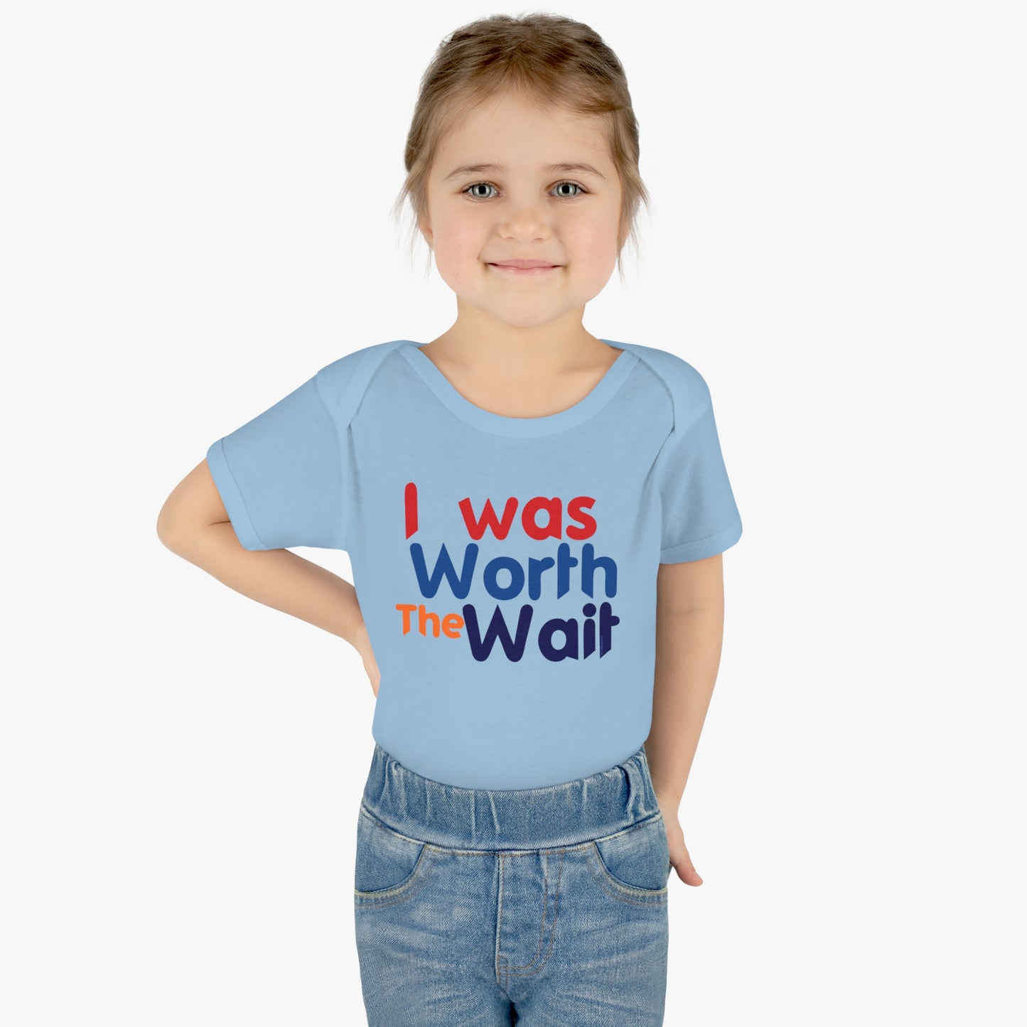 I Was Worth the Wait, Cute Adoption Tee, Invitro t-shirt, Baby One Piece Bodysuit, Christmas Baby Gift, Funny Baby T-Shirt, Christmas Tee,