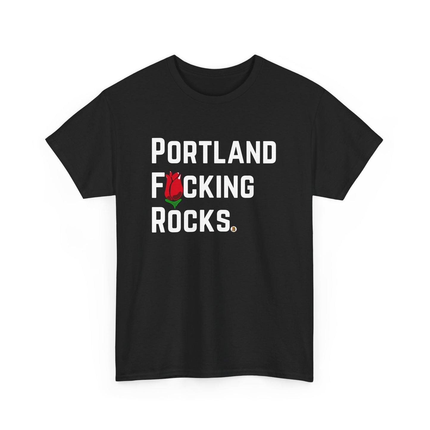 Portland F*cking Rocks T-Shirt - Positive Democracy Message Tee