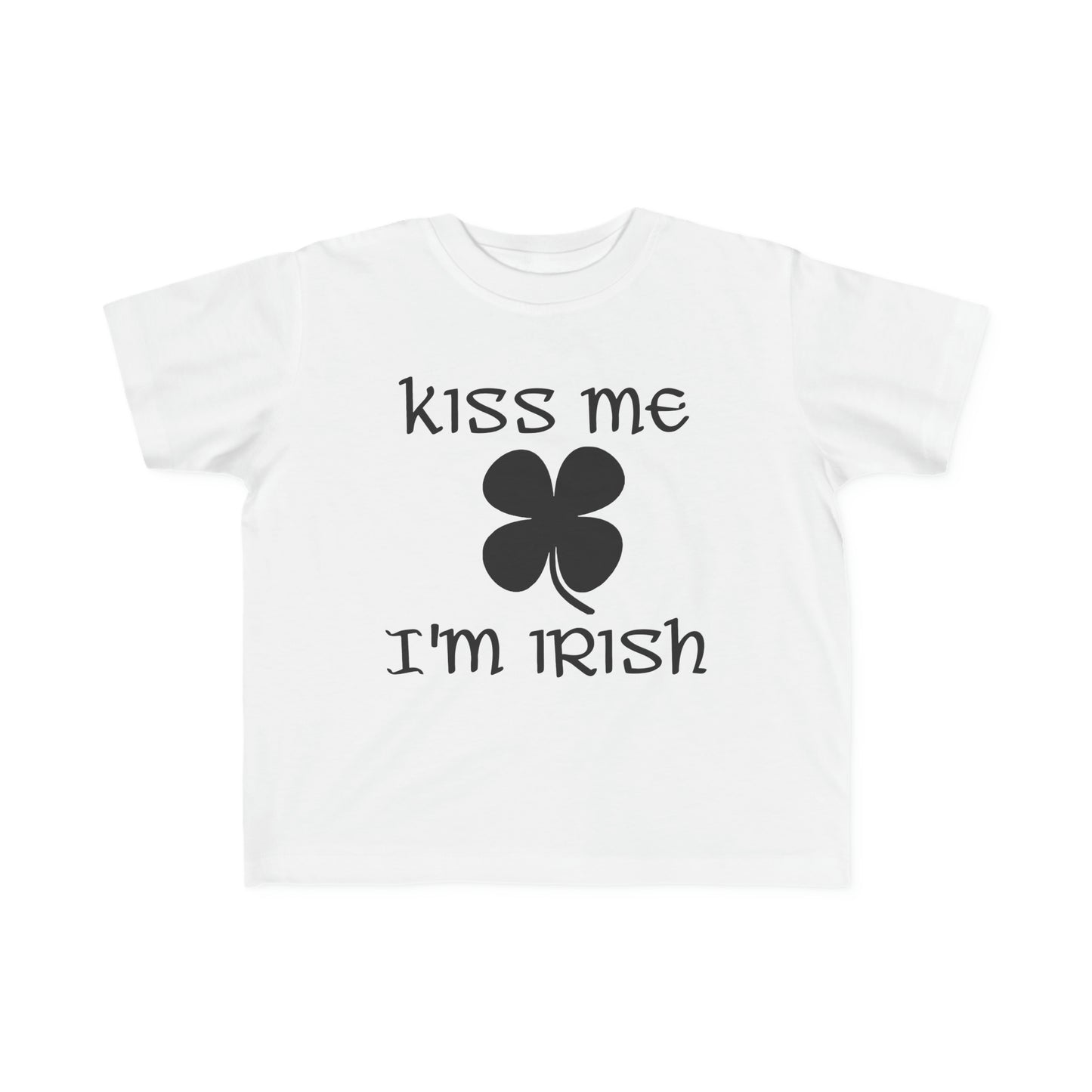 Kiss Me I'm Irish Toddler T-Shirt, Ireland, Saint Patrick's Day Tee, St. Patty's Day, Boy's Irish T, Girl's Ireland Tee, Gift for March 17