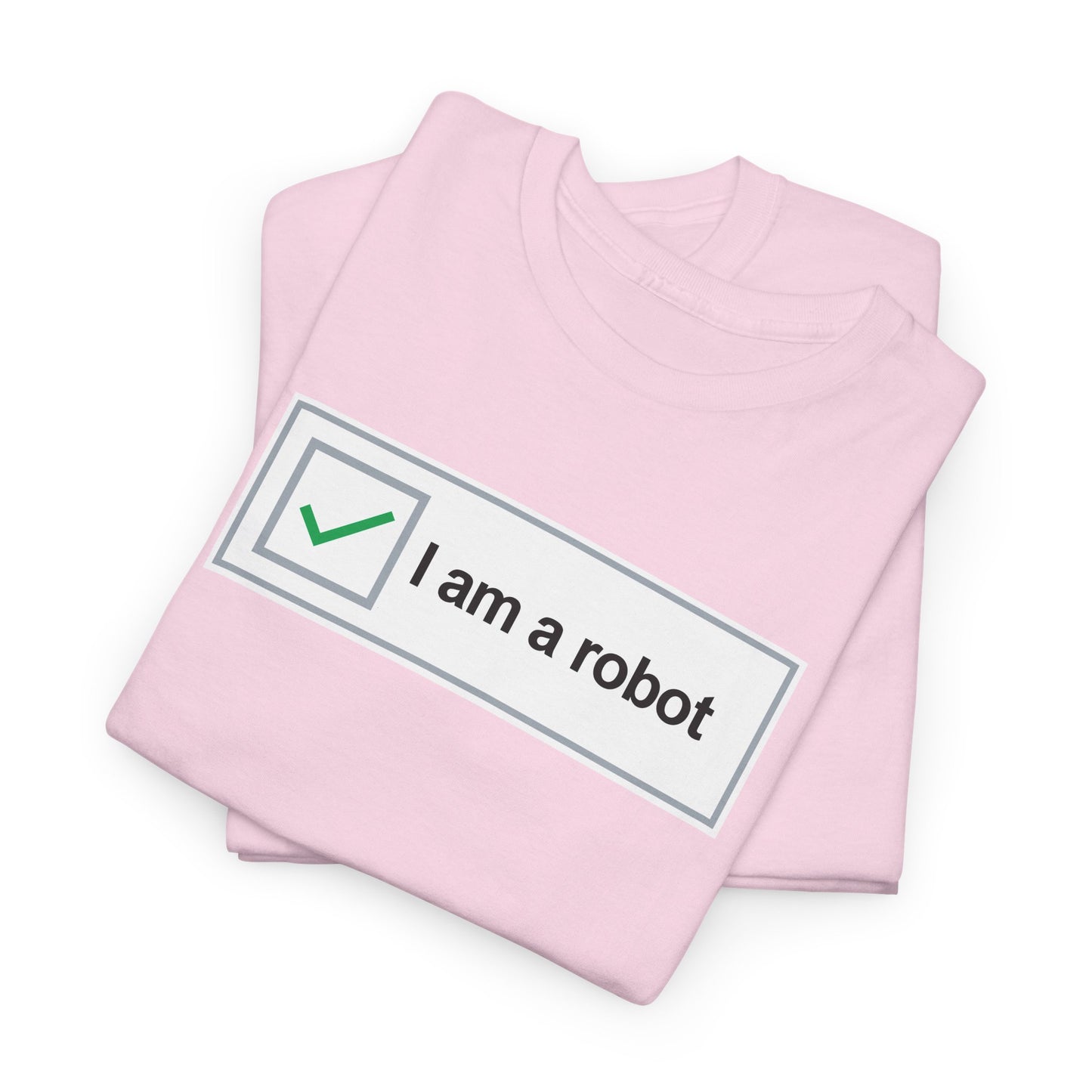 Robot Nerd T-Shirt, I am a Robot CAPTCHA parody, Nerd Humor, Ironic T-Shirt, Tech Computer Person T-shirt, Geek Friendly