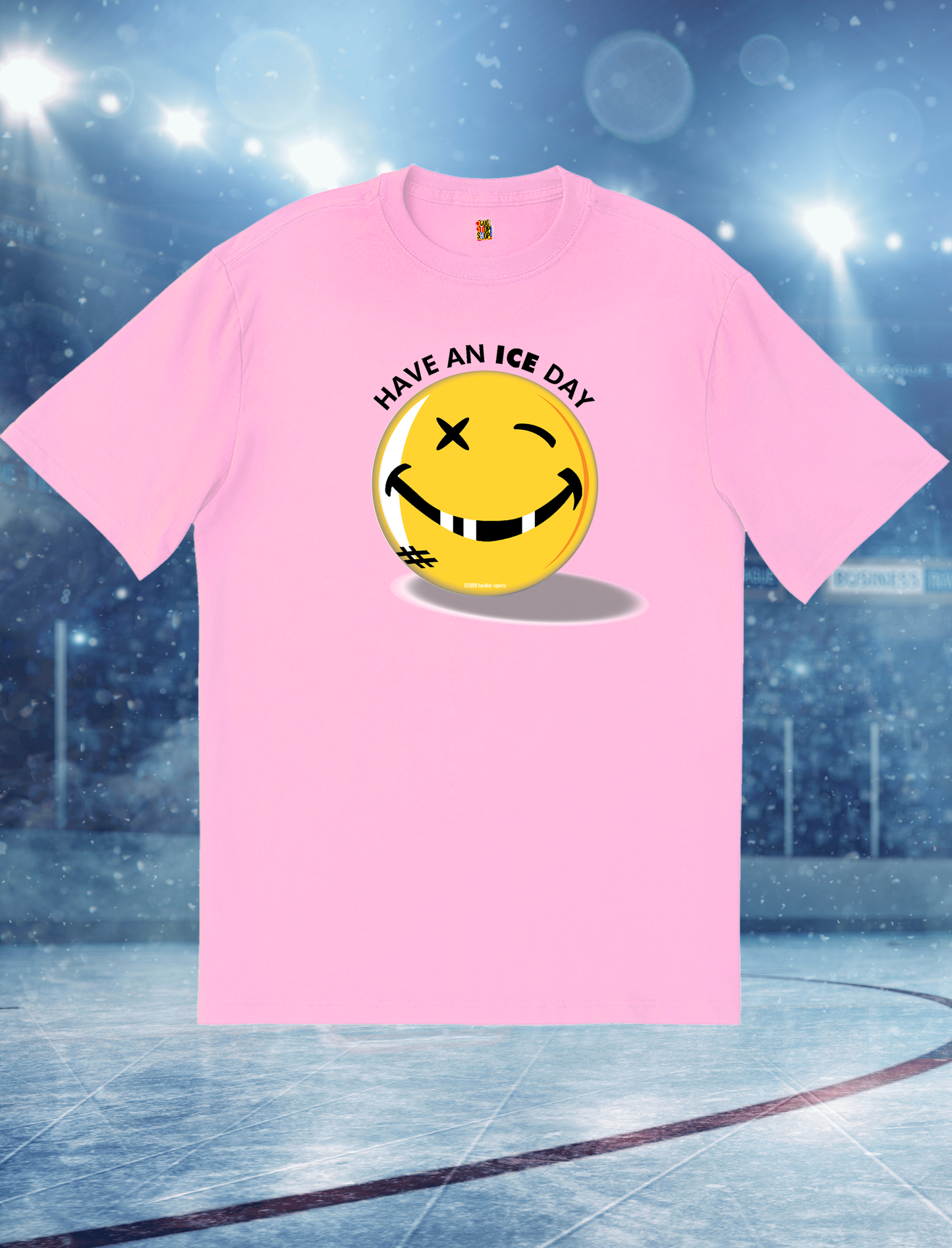 Kids Tee - Have an Ice Day, Funny Hockey Youth T-Shirt Design, Funny children's Hockey T-shirt, Fun Hockey Gift